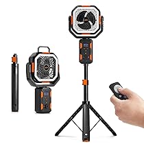 Amazon | 3in1多機能 キャンプ 扇風機 アウトドア 充電式