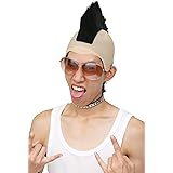 クリアストーン(Clearstone) カツランド コスプレ ハロウィン カツラ 宴会カツラ パンクモヒカン モヒカン ユニセックス ブラック 衣装 仮装 コスチューム