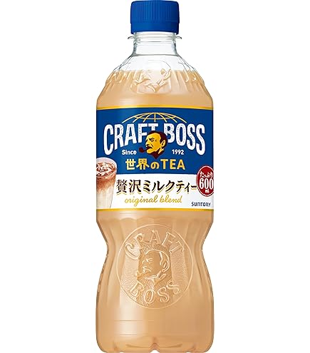 Amazon.co.jp: サントリー クラフトボス ミルクティー 紅茶 600ml