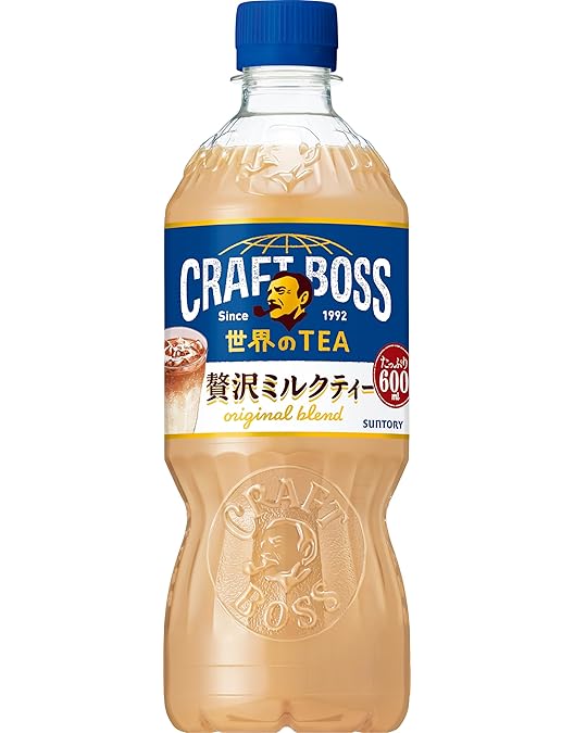 Amazon.co.jp: サントリー クラフトボス ミルクティー 紅茶 600ml