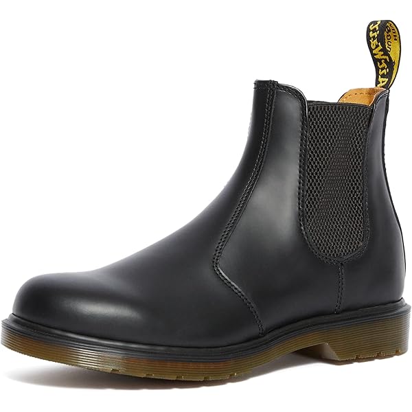 Amazon | Dr. Martens ビーガン 2976 チェルシーブーツ, ブラック