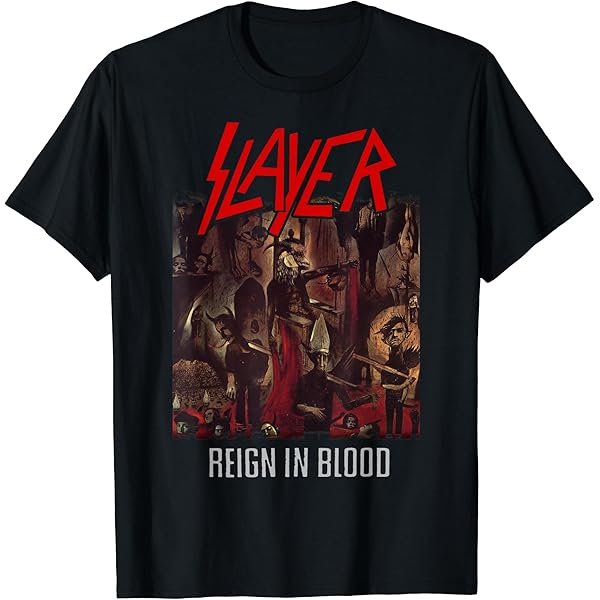 Amazon | Slayer – God Hates Us All Cross Tシャツ | Tシャツ