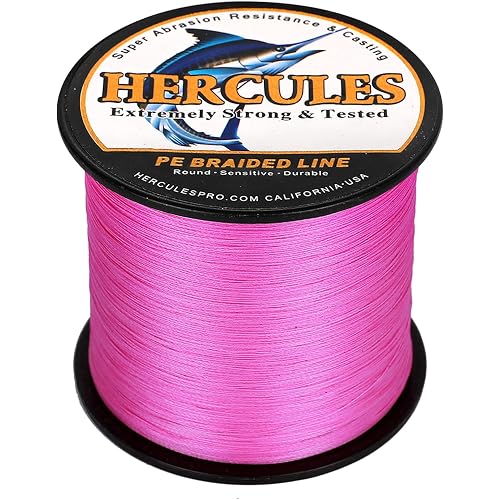 ヘラクレス(HERCULES) peライン 釣り糸 4本編み 釣りライン コシがある pe 0.2号 0.4号 0.8号 1号 1.5号 3号 4号 5号 6号 7号 8号 10号 12号 X4 100m 150m 200m 300m 500m 10