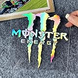 モンスターエナジーのステッカー、オートバイのステッカー、電気自動車の装飾的な傷やカバー、ヘルメットのステッカー、車のモデルのステッカー。