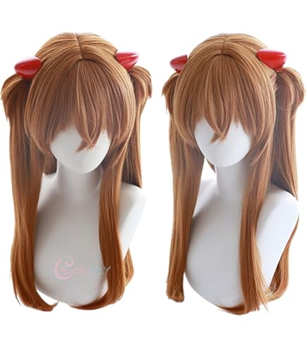 Amazon.co.jp: 【スイカ コス 】明日香 アスカ コスプレ ウィッグ 髪