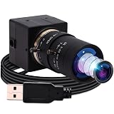 ELP 800万画素ウェブカメラ 5-50mm手動可変焦点レンズ HD画質 8MPズームウェブカメラUSB CMOS IMX179搭載USB2.0 Webカメラ 付き8 MP USB バリフォーカルレンズUSBカメラフルHD 2448P USBウェブカメラミニカメラUSB8MP02G-SFV(5-50)