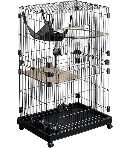 Amazon.co.jp: マルカン キティケージ 1000 グレー 猫用 : ペット用品