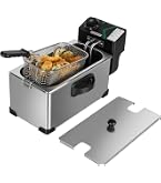 Amazon.co.jp: PUNIDI 電気フライヤー 12L 業務用 家庭用可 卓上 100V