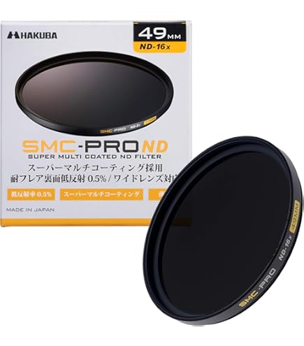 Amazon | Kenko NDフィルター ZX ND16 49mm 光量調節用 絞り3段分減光