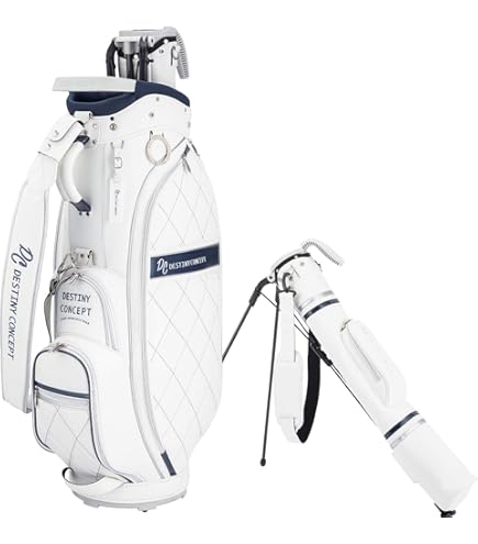 Amazon.co.jp: キャディバッグ ゴルフ マルチポケットセルフスタンド