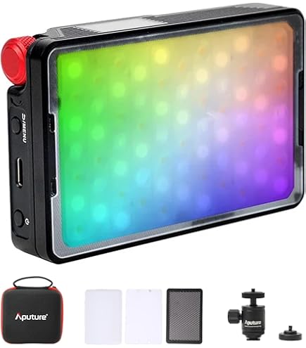 Amazon.co.jp: Aputure Amaran Ace 25C 25W RGB小型撮影ライト 2300