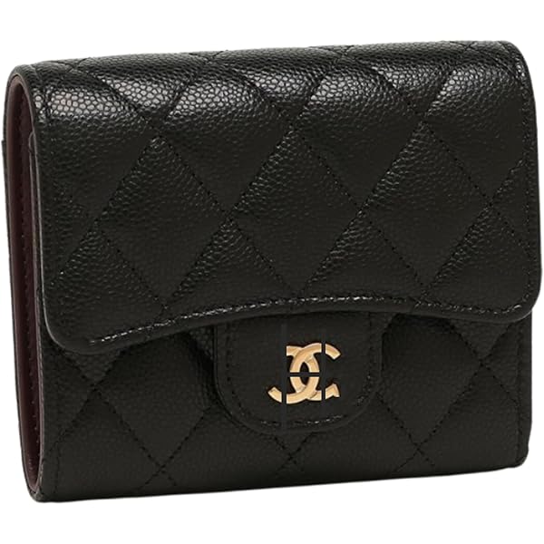 Amazon | [CHANEL] [シャネル] 財布(三つ折り財布) AP0229