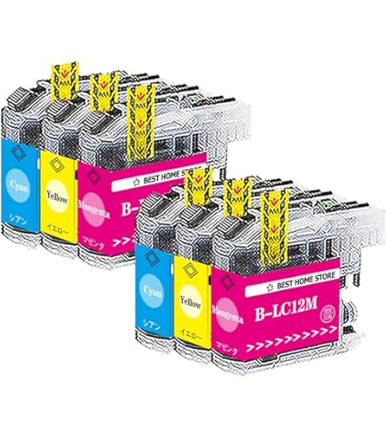 brother コピー機インク 全カラー（4）×3セット オーム電機 ブラザー互換インク LC411 4色パック