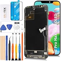 Amazon.co.jp: SRJTEK For iPhone 12 Pro Max Hard OLED 液晶パネル