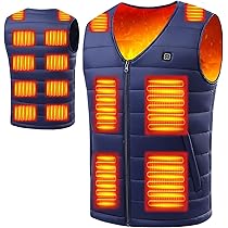 Amazon.co.jp: [Forticu] 電熱ベスト 加熱 【16箇所発熱・超速暖