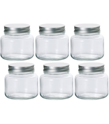 Amazon｜アデリア(ADERIA) 【 銀キャップ 保存びん 200ml 6個セット