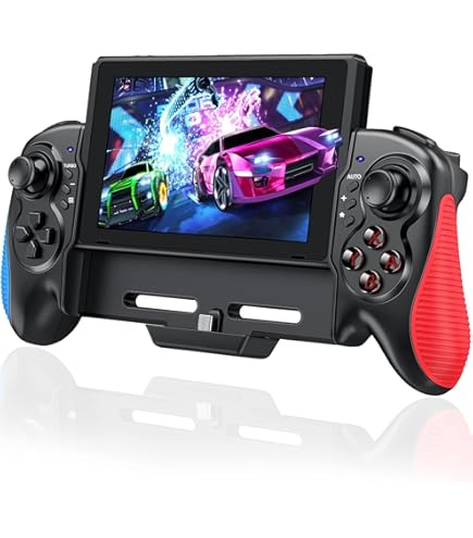 Amazon.co.jp: スイッチ コントローラー 8色RGBライト マクロ機能 携帯