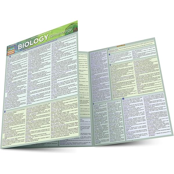 BIOLOGY Quick Study ACADEMIC 生物学 Biology: a QuickStudy Laminated Reference Guide (Quick Study