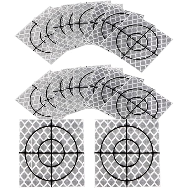 Amazon.co.jp: マイゾックス 反射シート [218458] 47×47mm×16枚 測量用
