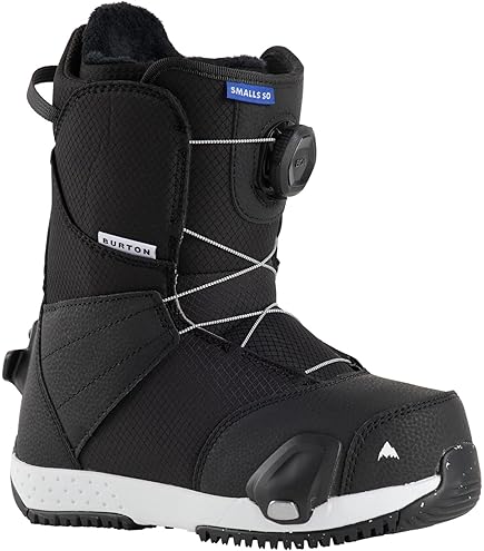 BURTON YOUTH ZIPLINE 子ども用スノーボードブーツ ブラック Burton Junior's Zipline Step On Snowboard Boot