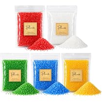 Amazon.co.jp: ざらめ 綿菓子 わたあめ わたがし 5色×各100gセット