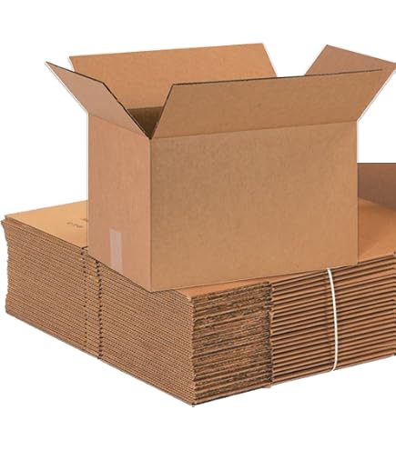 Amazon.co.jp: BOX USA 15 x 15 x 10 段ボール箱 Mサイズ 長さ15インチ