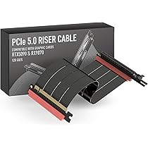 LINK UP ライザーケーブル pcie5.0対応 Amazon.co.jp: LINKUP - AVA5 PCIE 5.0 ライザーケーブル [70cm