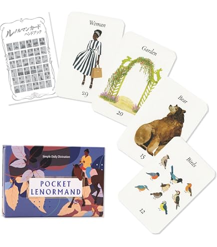 Amazon.co.jp: ルノルマンカード ラベンダー パープル タロットカード