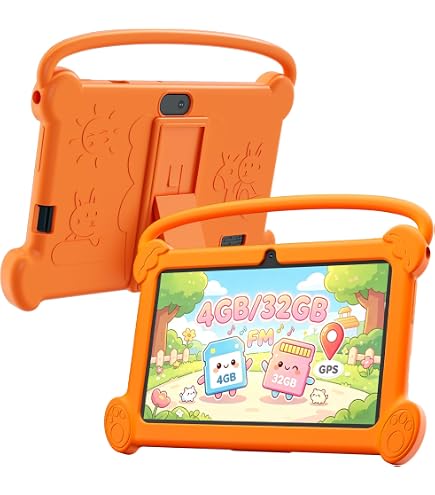 Amazon.co.jp: ICONLINK キッズタブレット 7インチ 3-9 子供用 32GB