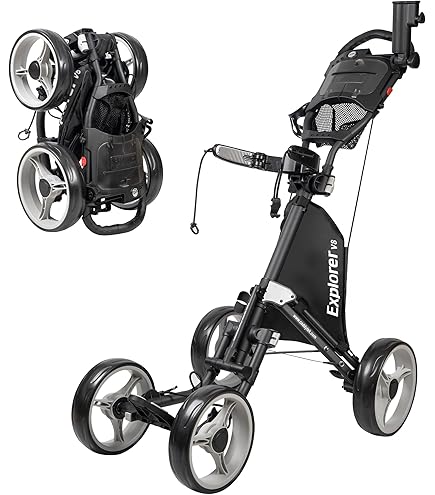 Amazon | CaddyTek CaddyLite 11.5 V3 ゴルフプッシュカート - 3輪軽量