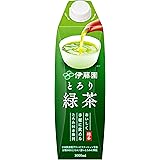 伊藤園 とろみ付き とろり緑茶 紙パック 1000ml×6本