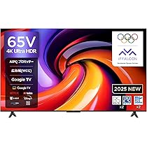65インチ 4K対応　google TV (未開封) Amazon | FPD チューナーレス テレビ 4K 65インチ Google TV 65V