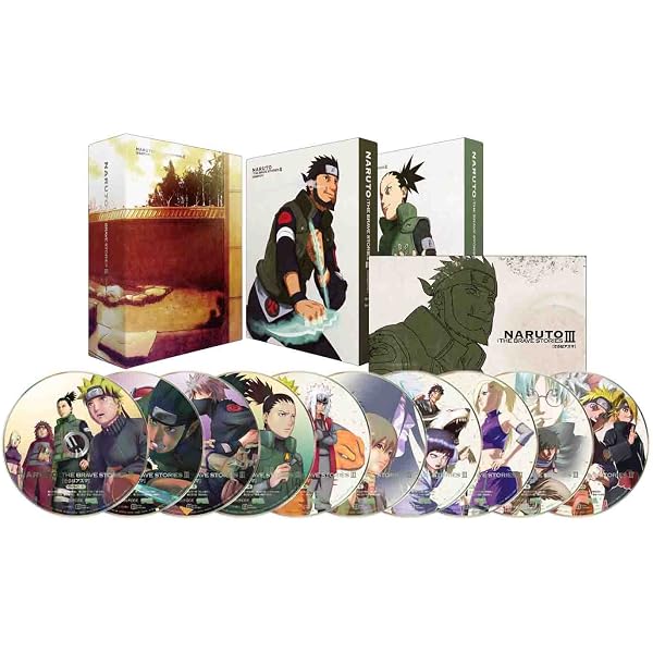 Amazon.co.jp: NARUTO 疾風伝 風影奪還の章 全8巻セット [レンタル落ち 