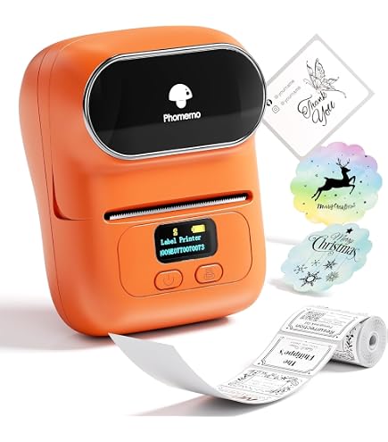 Amazon.co.jp: Phomemo M220 M200 M221 M110 ラベルメーカー用丸型感熱