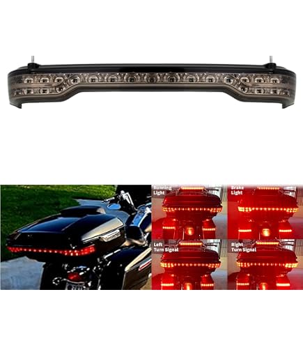 Amazon | VEISUTOR LED キングツアーパック テールライト ハーレー