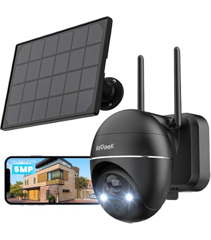 Amazon.co.jp: YESKAMO 防犯カメラ 屋外 ソーラー 2K 300万画素