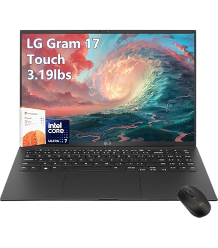 Amazon.co.jp: LG gram 17インチ軽量ノートパソコン、Intel 第13世代