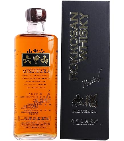 Amazon.co.jp: 六甲山 ピュアモルトウイスキー 杉樽フィニッシュ 60度