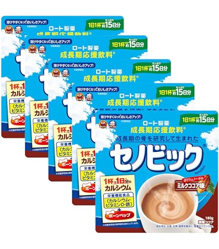 Amazon.co.jp: セノビック ミルクココア味 180g 4個セット オリジナル