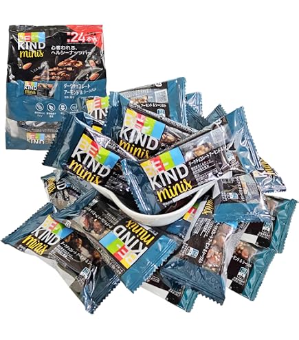BE-KIND ダークチョコレート アーモンド&シーソルト ミニバー 20g×18本