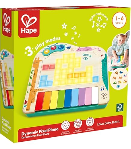 HAPE ハペ ☆ 子供用 おもちゃ グランドピアノ 木製 Amazon.co.jp: Hape(ハペ) デラックスグランドピアノ(白色) E0338A