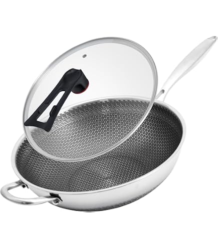 Amazon | ドイツ産ステンレス鋼フライパン 26/28/30cm ステンレス