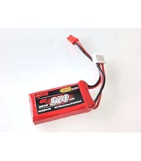 Amazon.co.jp: no2 Kypom K6 7.4V 300mAh 30C60C リポ