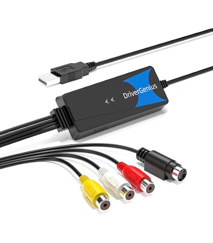 Amazon.co.jp: DriverGenius USBビデオキャプチャー VHS・8mm・レトロ