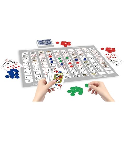 thumbnail image 2 of Sequence Board Game In A Tin - 5-in-a-Row Strategy Game For 2-12 Players, Ages 7+ 2 of 14