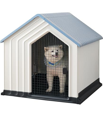 Amazon | 犬用アルミ輸送箱犬舎（アルミ製）（二頭用）［95×75×60cmH
