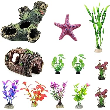 タイムセール 金魚 アート 琉金 プレゼント ギフト 置物 水草 水槽 ハート 0550-01.jpg