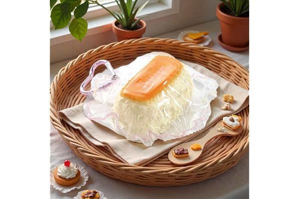 UniPro スクイーズケーキおもちゃ ぷにぷに 水感 低反発 ストレス解消 減圧グッズ 大人 誕生日 クリスマス プレゼント (バタークッキーサンド)