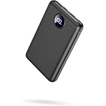 Amazon | モバイルバッテリー 大容量【超小型サイズ・4本ケーブル内蔵