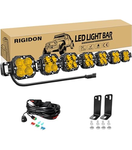 Amazon | LEDライトバー 135W 21インチ ブルー バックライト内蔵